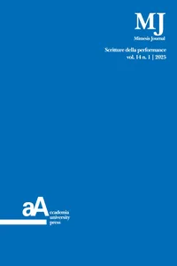 Mimesis Journal vol. 14, n. 1
