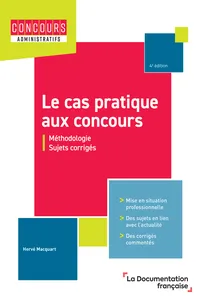Le cas pratique aux concours - 4ème édition_cover