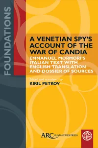 A Venetian Spy’s Account of the War of Candia_cover