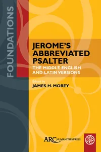 Jerome’s Abbreviated Psalter_cover