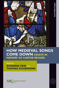 How Medieval Songs Come Down_cover
