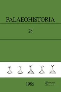 Palaeohistoria 28_cover