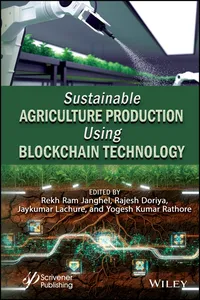Sustainable Agriculture Production Using Blockchain Technology_cover
