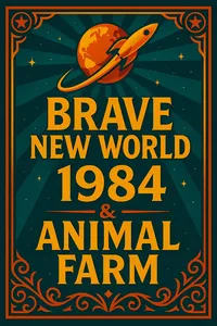 Brave New World, 1984 & Animal Farm_cover