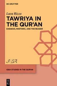A Study of ›Tawriya‹ in the Qur’an_cover