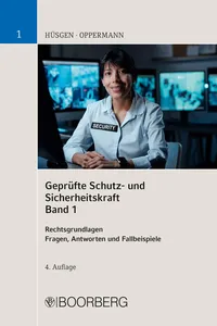 Geprüfte Schutz- und Sicherheitskraft, Band 1_cover