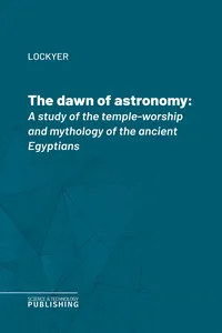 The dawn of astronomy_cover