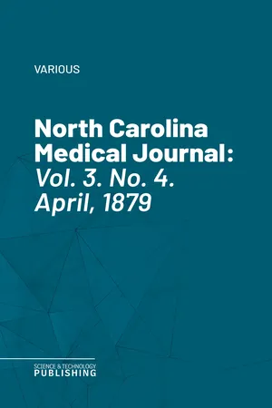 North Carolina Medical Journal