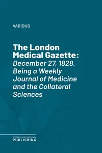 The London Medical Gazette_cover