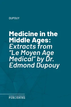 Medicine in the Middle Ages