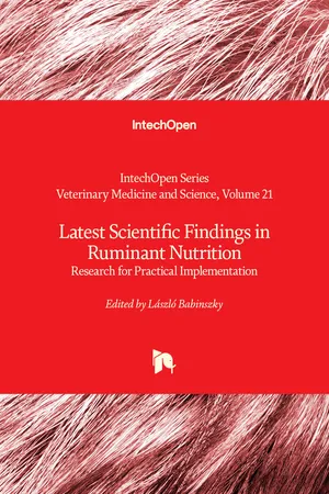 Latest Scientific Findings in Ruminant Nutrition
