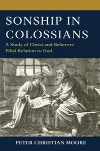 Sonship in Colossians_cover