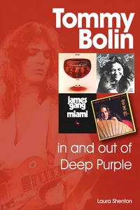 Tommy Bolin: In and out of Deep Purple_cover