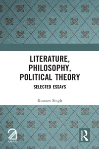 Literature, Philosophy, Political Theory_cover