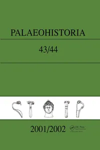 Palaeohistoria 43-44_cover