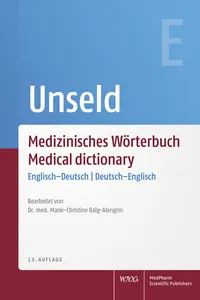 Medizinisches Wörterbuch | Medical dictionary_cover