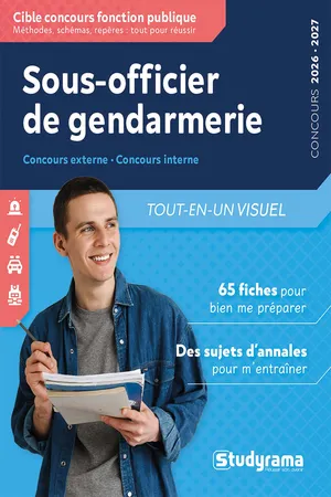 Sous-officier de gendarmerie – Tout-en-un visuel - Concours 2026-2027