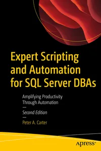 Expert Scripting and Automation for SQL Server DBAs_cover