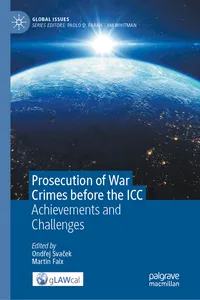 Prosecution of War Crimes before the ICC_cover