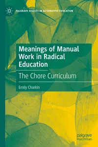 Meanings of Manual Work in Radical Education_cover