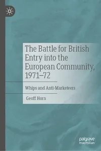 The Battle for British Entry into the European Community, 1971-72_cover