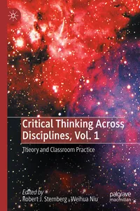 Critical Thinking Across Disciplines, Vol. 1_cover
