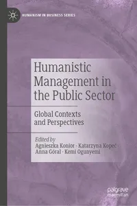 Humanistic Management in the Public Sector_cover