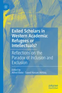 Exiled Scholars in Western Academia: Refugees or Intellectuals?_cover