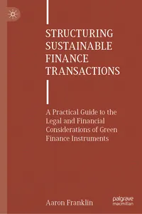 Structuring Sustainable Finance Transactions_cover