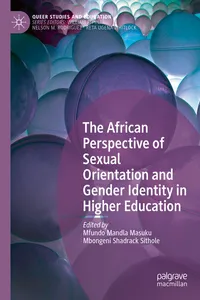 The African Perspective of Sexual Orientation and Gender Identity in Higher Education_cover