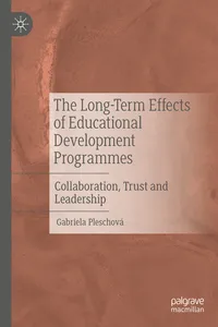 The Long-Term Effects of Educational Development Programmes_cover