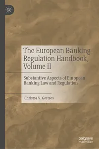 The European Banking Regulation Handbook, Volume II_cover