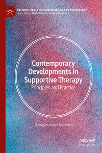 Contemporary Developments in Supportive Therapy_cover