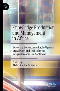Knowledge Production and Management in Africa_cover