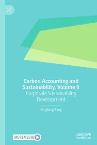 Carbon Accounting and Sustainability, Volume II_cover