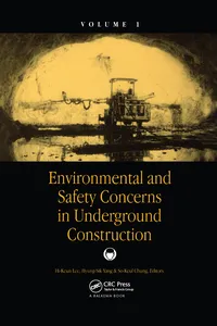 Environmental and Safety Concerns in Underground Construction, Volume1_cover