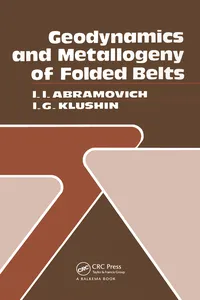 Geodynamics and Metallogeny of Folded Belts_cover