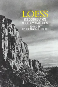 Loess: Its Distribution, Geology and Soils_cover