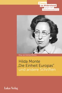 »Die Einheit Europas« und andere Schriften_cover