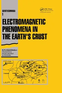 Electromagnetic Phenomena in the Earth's Crust_cover