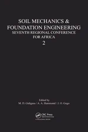 Soil Mechanics Foundation Engineering Seventh Regional Conference for Africa