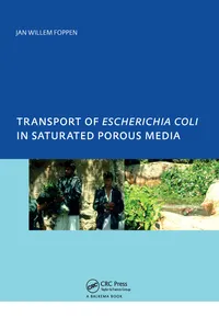 Transport of Escherichia coli in Saturated Porous Media_cover