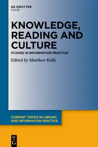 Knowledge, Reading and Culture_cover