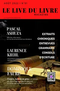 Le live du livre magazine n°001 : L'art de l'écriture et les nouveaux talents littéraires - Août, 2022_cover