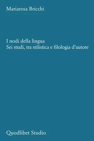 I nodi della lingua