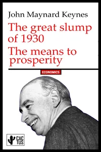 The great slump of 1930 | The means to prosperity_cover