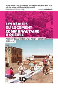 Les débuts du logement communautaire à Québec_cover