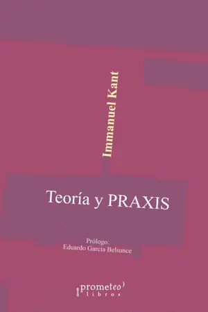 Teoría y praxis