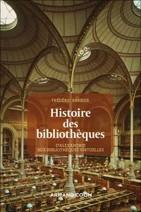 Histoire des bibliothèques - 2e éd._cover