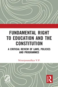 Fundamental Right to Education and The Constitution_cover